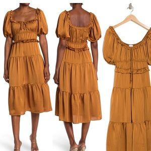 NSR flowy off shoulder dress